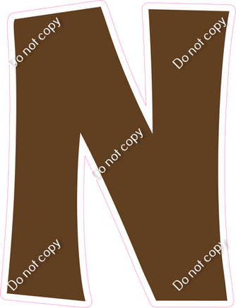KG 23.5" Individuals - Flat Chocolate N