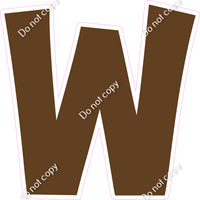 KG 23.5" Individuals - Flat Chocolate W