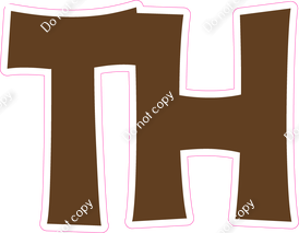 KG 23.5" Individuals - Flat Chocolate TH