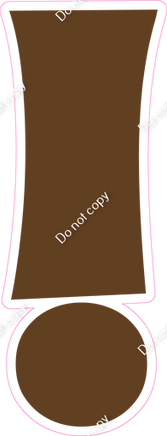 KG 23.5" Individuals - Flat Chocolate !