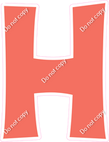 KG 23.5" Individuals - Flat Coral H