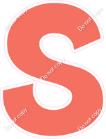 KG 23.5" Individuals - Flat Coral S