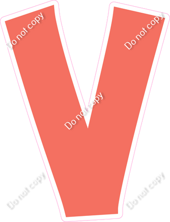 KG 23.5" Individuals - Flat Coral V
