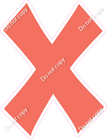 KG 23.5" Individuals - Flat Coral X