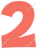 KG 23.5" Individuals - Flat Coral 2