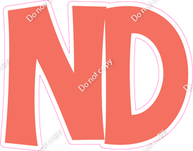 KG 23.5" Individuals - Flat Coral ND