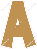 KG 23.5" Individuals - Flat Gold A