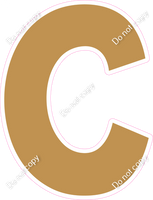 KG 23.5" Individuals - Flat Gold C