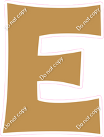 KG 23.5" Individuals - Flat Gold E