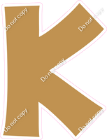 KG 23.5" Individuals - Flat Gold K