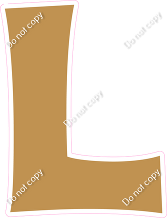 KG 23.5" Individuals - Flat Gold L