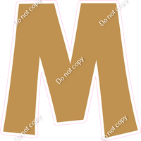 KG 23.5" Individuals - Flat Gold M