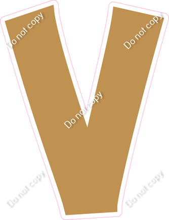 KG 23.5" Individuals - Flat Gold V