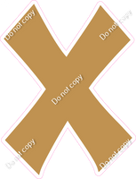 KG 23.5" Individuals - Flat Gold X