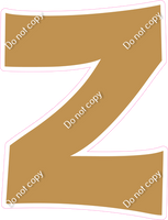 KG 23.5" Individuals - Flat Gold Z