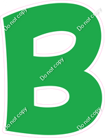 KG 23.5" Individuals - Flat Green B