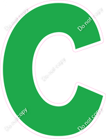 KG 23.5" Individuals - Flat Green C