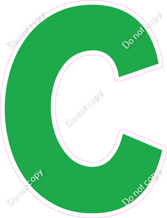 KG 23.5" Individuals - Flat Green C