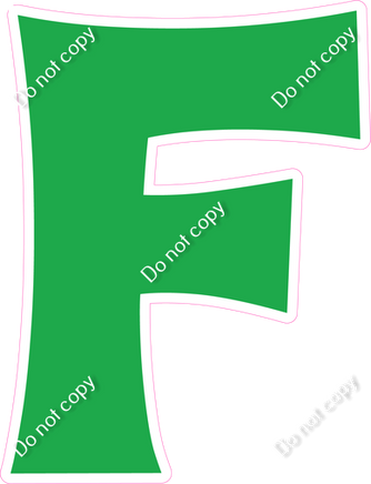 KG 23.5" Individuals - Flat Green F