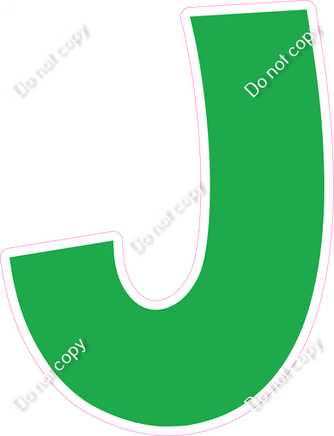 KG 23.5" Individuals - Flat Green J