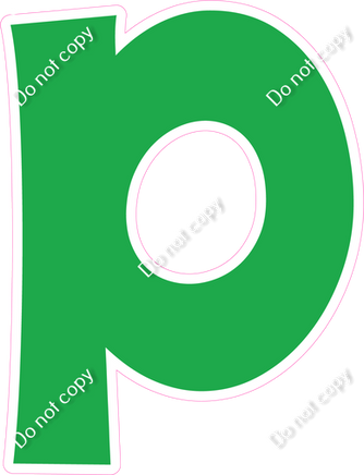 KG 23.5" Individuals - Flat Green P