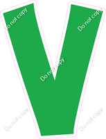 KG 23.5" Individuals - Flat Green V