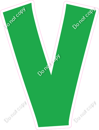 KG 23.5" Individuals - Flat Green V