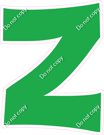 KG 23.5" Individuals - Flat Green Z