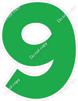 KG 23.5" Individuals - Flat Green 9