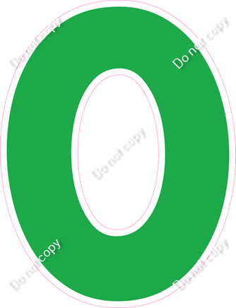 KG 23.5" Individuals - Flat Green