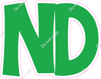 KG 23.5" Individuals - Flat Green ND