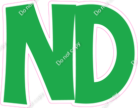 KG 23.5" Individuals - Flat Green ND