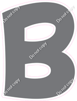 KG 23.5" Individuals - Flat Grey B