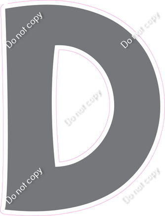 KG 23.5" Individuals - Flat Grey D