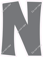 KG 23.5" Individuals - Flat Grey N