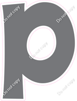 KG 23.5" Individuals - Flat Grey P