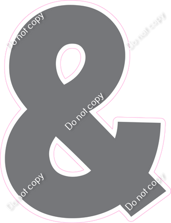 KG 23.5" Individuals - Flat Grey &