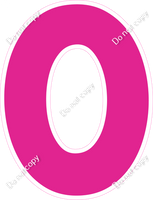 KG 23.5" Individuals - Flat Hot Pink