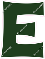 KG 23.5" Individuals - Flat Hunter Green E