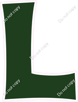 KG 23.5" Individuals - Flat Hunter Green L