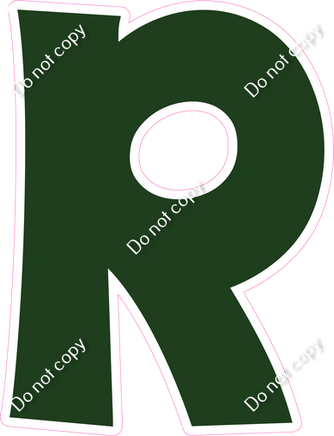 KG 23.5" Individuals - Flat Hunter Green R