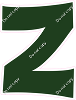 KG 23.5" Individuals - Flat Hunter Green Z