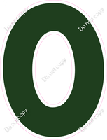 KG 23.5" Individuals - Flat Hunter Green