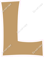 KG 23.5" Individuals - Flat Khaki L