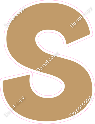 KG 23.5" Individuals - Flat Khaki S