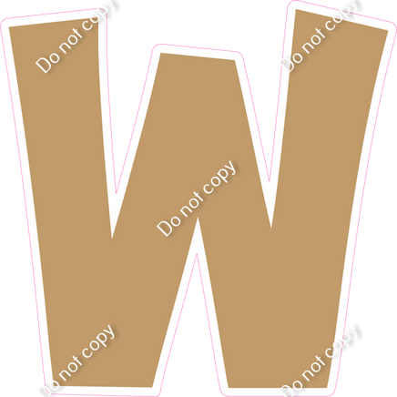 KG 23.5" Individuals - Flat Khaki W