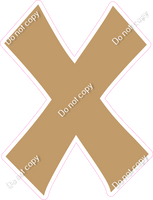 KG 23.5" Individuals - Flat Khaki X