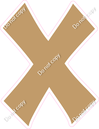 KG 23.5" Individuals - Flat Khaki X