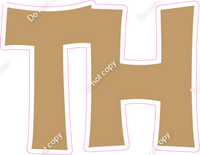 KG 23.5" Individuals - Flat Khaki TH