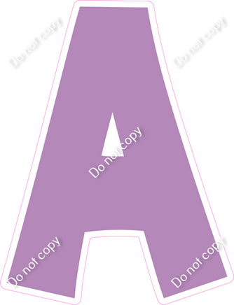 KG 23.5" Individuals - Flat Lavender A